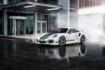 Porsche 911 Turbo White by TechArt 2014 года